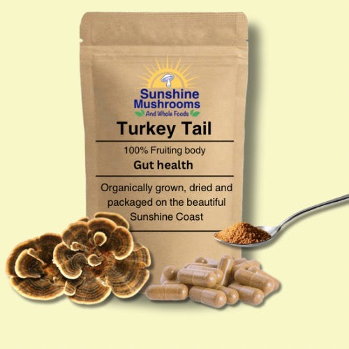 100% Organically Grown Turkey Tail Mushroom