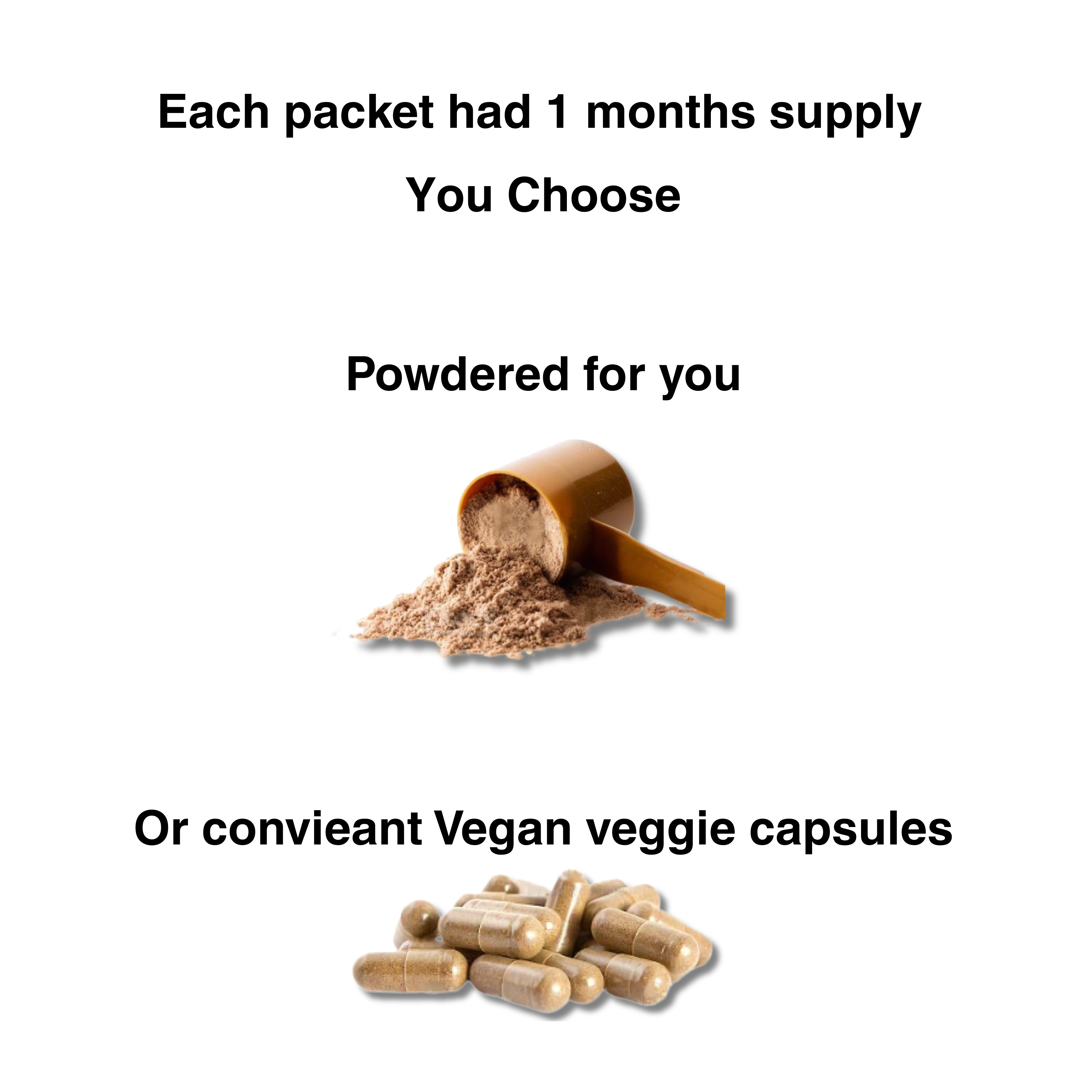 Australian Daily 3 Mushroom Blend – Lion’s Mane, Reishi & Turkey Tail